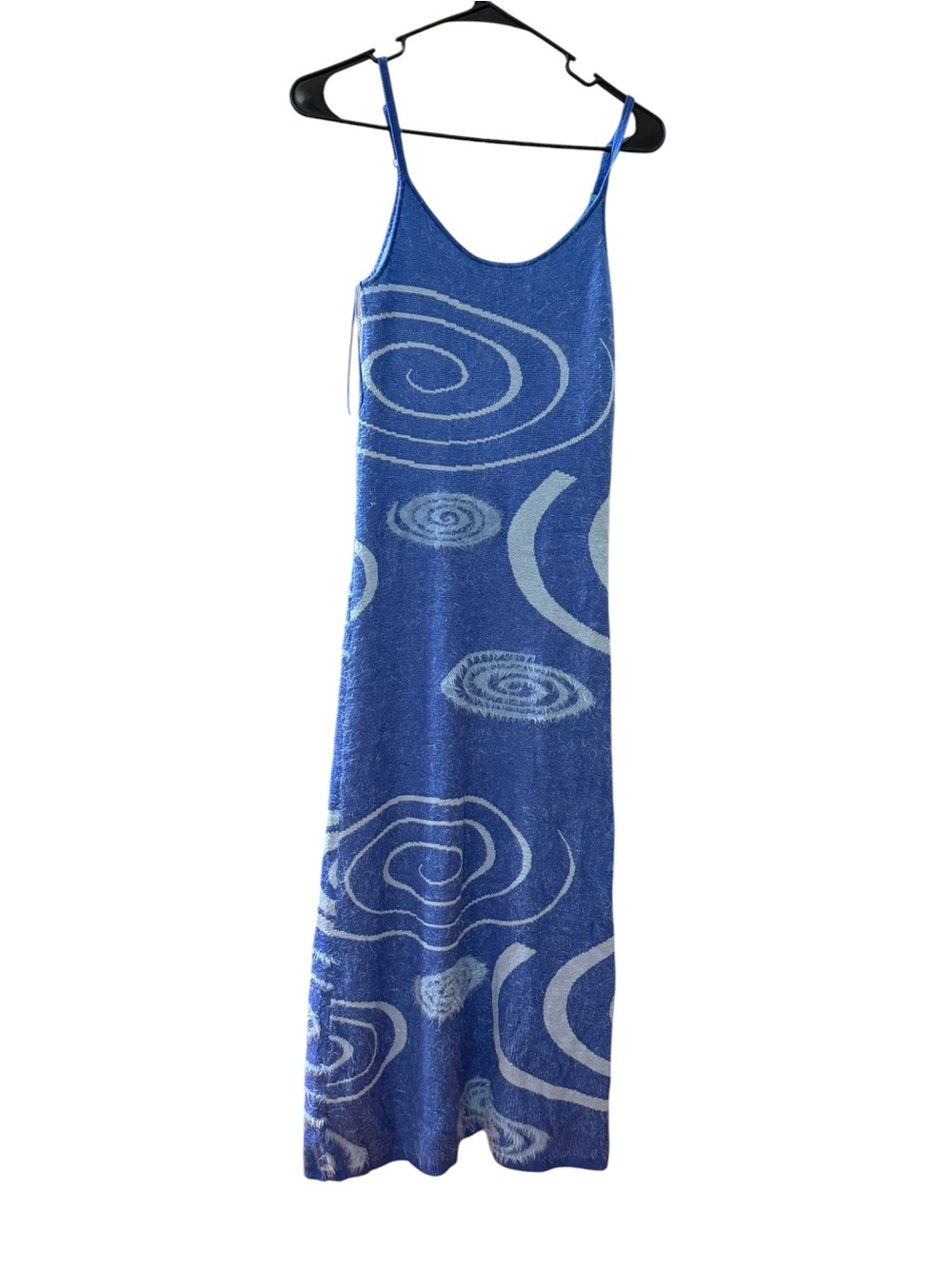 House of Sunny Blue Spiral Maxi Dress - Picture 2 of 5